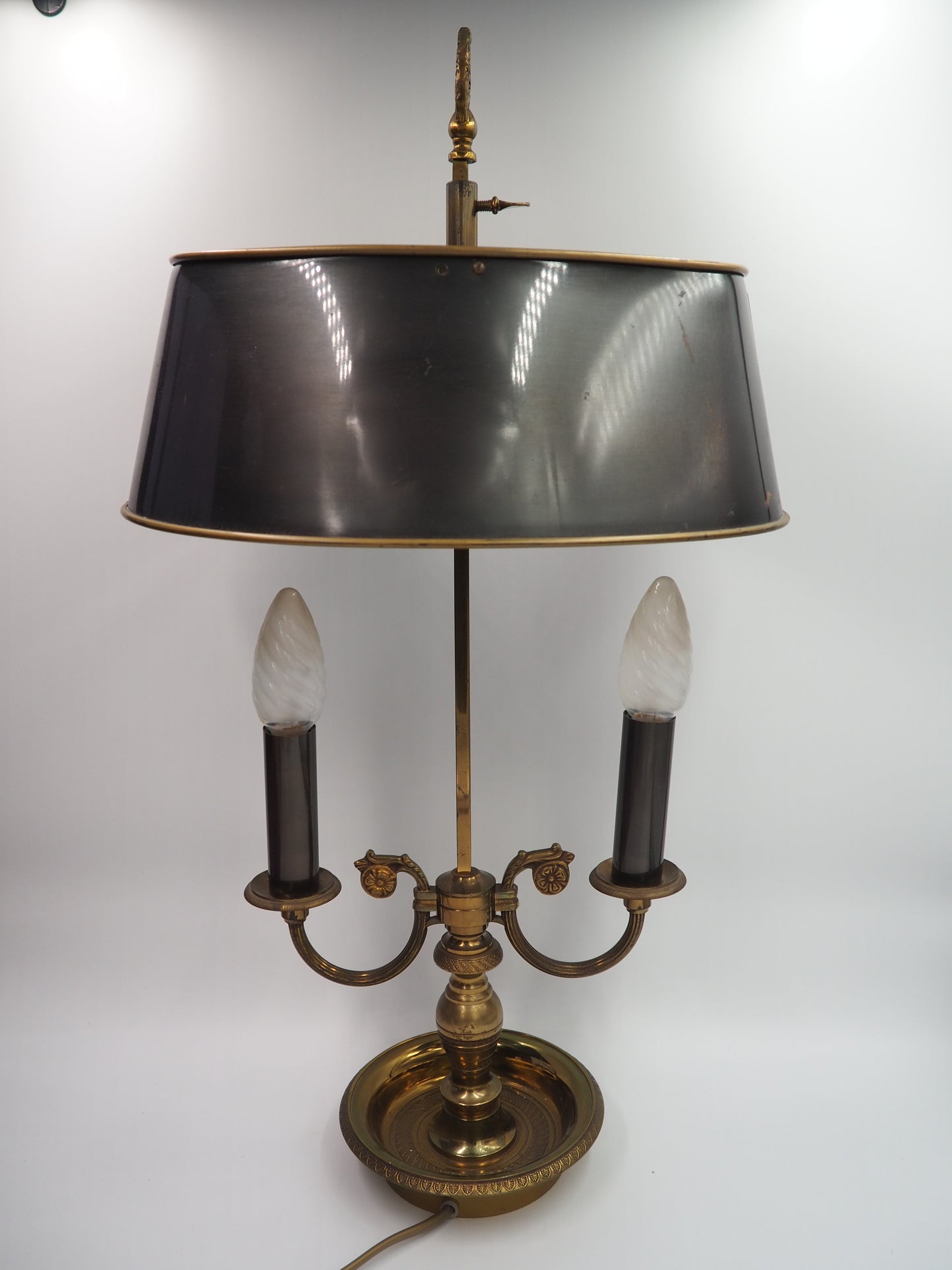 Lampe de table bouillotte